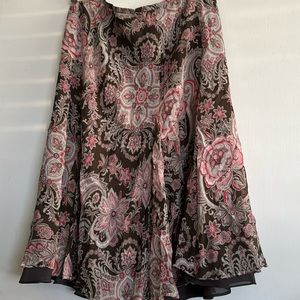 Ann Taylor 3/4 length skirt